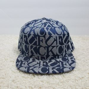 Supreme F*ck Navy Snapback